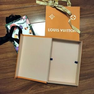 Lv gift box and gift bag